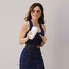 As Jeff Bezos's fiancee and her pals paint Paris rouge on the ultimate hen party... Get an 'Eiffel' of Lauren Sanchez's latest crazy handbag