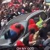 Four children among 47 hurt in Liverpool parade horror: 'White Brit' driver, 53, tore through crowd at 30mph leaving 250-yard trail of devastation before being dragged from vehicle by mob screaming 'kill him' - police say it's NOT terrorism