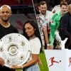Hoe een uitgelaten Vincent Kompany samen met zijn mysterieuze kaketoe genoot van elk moment van het titelfeestje