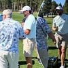 Travis Kelce touches down in Tahoe! NFL icon and his brother Jason show off their golf skills ahead of star-studded tournament