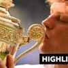 Sinner storms to first Wimbledon title against Alcaraz - highlights