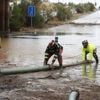 Deux personnes portées disparues en Espagne après des pluies torrentielles en Catalogne