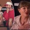 Taylor Swift's stunned four-word reaction to Travis Kelce at Stanley Cup Final goes viral