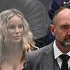 ESPN can't stop zooming in on stunning NHL fan sat behind team bench