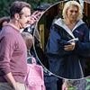 Ted Lasso's back in Richmond! Jason Sudeikis and Hannah Waddingham return to London to shoot season four scenes weeks after kicking off filming in America