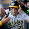 Langeliers hits a 2-run home run in the 10th inning to lift the A's past the Twins, 4-2