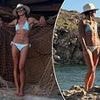 Danica Patrick sets pulses racing as she shows off stunning physique while on vacation in Ibiza