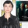 Nepo baby actress puts on brave face as she continues Alien: Earth press tour despite Variety cover scandal