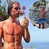 Shirtless Jack Grealish displays his toned frame in blue board shorts as he enjoys sunny holiday with his girlfriend Sasha Atwood and daughter Mila, ten months