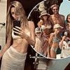 Abbey Clancy wows in a bikini as she poses with husband Peter Crouch and their four children during idyllic summer holiday