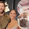 As Vick Hope and Calvin Harris surprise fans with graphic post-labour placenta picture - the celebs who are turning their afterbirth into artwork, pills - and even smoothies