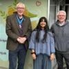 Graduate wins award for self-made food bank