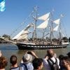 Le Belem s’ouvre au public avec la lanterne de la flamme des JO 2024