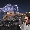 Outrage in Greece after 'Adidas advert' appears to show drone shoe 'booting' the Acropolis - as Greek government vows to take 'legal action'