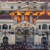 Nepal parliament set on fire after PM resigns over anti-corruption protests