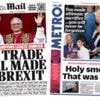 US trade deal 'made by Brexit' and 'Holy smoke'