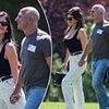 Busty Lauren Sanchez turns heads at Sun Valley's 'billionaire summer camp'