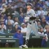 Stowers homers twice, Weathers strong in return to lead Marlins over Cubs 3-1