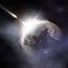 City-killer asteroid on a collision course with the moon could shower Earth with SHRAPNEL - causing 10-years of damage to satellites in just a few days, experts warn