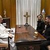 Mass diplomacy! Pope Leo XIV meets with Zelensky and his wife for private meeting - before Ukrainian president chats with JD Vance (and it goes well this time!)