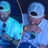 Minnesota Timberwolves fan goes viral for snorting mystery substance off his hand in win over Warriors