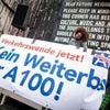 Verkehr: Protest-Rave gegen Ausbau von A100 in Berlin