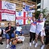 Royals lead the nation in sending good luck messages to the Lionesses as fan zones start to fill up ahead of Women's Euro final against Spain