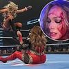 Nia Jax reveals gruesome facial injury after brutal chair shot goes wrong on live TV in WWE title loss to Tiffany Stratton