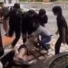 Shocking moment Brit 'given rip-off £460 drinks bill' pleads with attackers to stop as Thai bar workers pin him down and kick him when he refuses to pay