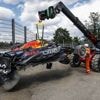 VIDÉO F1. L’énorme crash de Yuki Tsunoda qui détruit sa voiture après un tonneau