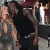 Love Island's Dejon and Megan put on a loved-up display as they join their glamorous co-stars at the boozy reunion party - after he broke his silence over 'exposé' book