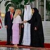 Trump arrives at over-the-top Qatar state dinner alongside his glamorous aides: Live updates