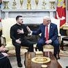 Zelensky immediately defies Trump just moments after president lays out terms of peace plan with Putin setting up round two of combative White House clash