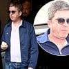 Noel Gallagher looks glum as he's spotted arriving in Manchester for Oasis homecoming gig without Liam - after brothers stayed in separate hotels in Cardiff