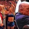 Donald Trump leaves UFC Champion Kayla Harrison in shock with intimate gesture after president watched on