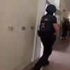 Moment terrified students hide while gunshots ring out as 'bullied ex pupil' picks off victims below 'in his old classroom' during Austrian school massacre that left ten dead and dozens injured