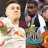 Newcastle make club-record £69.9m bid for RB Leipzig forward Benjamin Sesko as they look to beat Man United to striker's signature - with Alexander Isak's future at St James' Park still up in the air