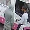 Moment 'murdered' ice cream seller, 41, 'argues with man' seconds before being stabbed to death