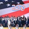 EN IMAGES. À Washington, Donald Trump déploie sa grande parade militaire malgré la pluie