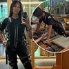 Naomi Campbell, 55, shares the unlikely secret to her toned physique as she slips into an electric stimulation suit for a gruelling Pilates session