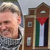 Cotswolds town at war over Labour donor's huge Palestinian flag: Locals condemn Just Stop Oil tycoon Dale Vince's 30ft tall banner flown from his green energy firm's HQ