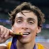 Duplantis breaks pole vault world record for 14th time to capture third world championship title
