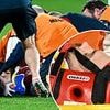 British and Irish Lions suffer major injury scare as Luke Cowan-Dickie leaves field in a neck brace after nasty blow to the head against AUNZ side