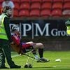 Police appeal for help in hunt for thug after 'mindless act' leaves Aberdeen defender with serious facial injury