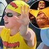 Cricket fan spotted wearing Hulk Hogan fancy dress on the day of wrestling legend's death at 71