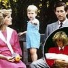 Princess Diana told biographer Andrew Morton that she and Charles were 'closer than they'd ever been' six weeks before Harry was born