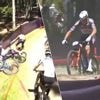 Geen geslaagde terugkeer: Mathieu van der Poel valt twee keer bij rentree in het mountainbiken en geeft op