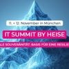 heise-Angebot: IT Summit "Digitale Souveränität": Das Programm steht