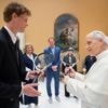 Privat-Audienz beim Papst: Papst Leo empfängt Tennisstar Sinner - „Wollen Sie spielen?“