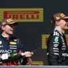 Verstappen kon nooit in de aanval bij Russell: 'Keek vooral naar achteren'